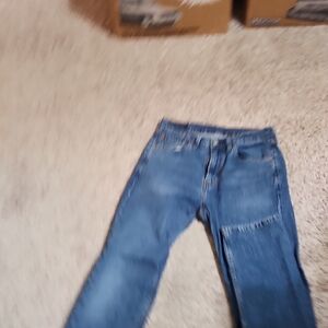 Levi's Classic Blue Straight Leg Jeans